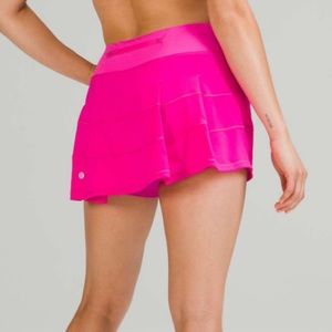 Lululemon Pace Rival Skirt Pow Pink 💕 Size 6 Sz 6